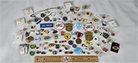 Vintage Pins, Patches, Chains, Neckerchief Slides,