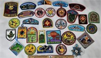 Assortment of Vintage Scouting Patches