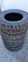 (4) Mastercraft LT265/70 R17 Tires