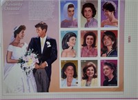 Jacqueline Kennedy Onassis Collector Stamps