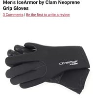 Men's IceArmor by Clam Neoprene Grip Gloves XL