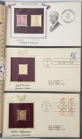 22kt Gold Replica Stamp and Stamps: Mellon,