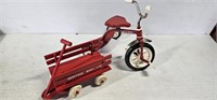 Mini Radio Flyer Bicycle & Wagon