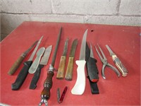 Knives and sharpeners