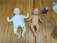 VTG Ideal Baby Doll & Newer Doll