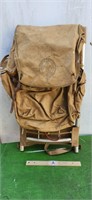 Boy Scouts of America Metal Frame Canvas Backpack
