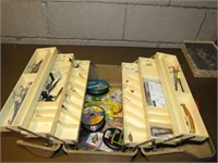 Tackle box and supplies