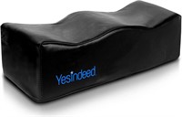 Black leather BBL Surgery Pillow  Up to 220Lbs
