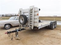 2005 Homemade 8x18 Car Trailer #