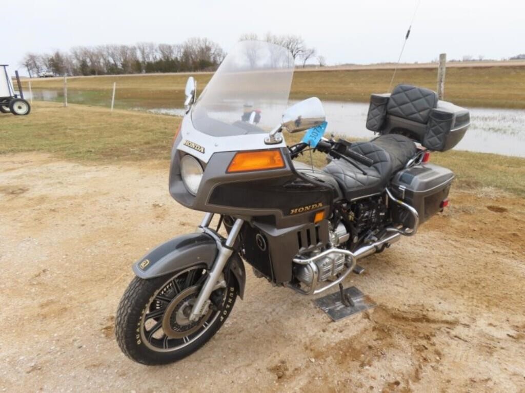 1983 Honda GL1100A Motorcycle #