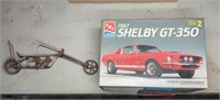 AMT ERTL SHELBY MODEL AND HOMEMADE METAL BIKE