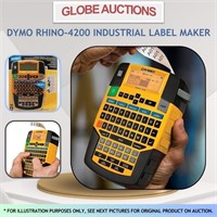 DYMO RHINO-4200 INDUSTRIAL LABEL MAKER (MSP:$157)