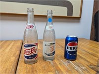 2 VTG Pepsi-Cola Bottles Salisbury MD Bottling Co.