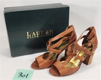 Ralph Lauren Octavia Smooth Pull Up Shoes