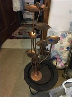 3 foot water fountain unknown working condition,