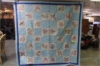 Embroidery Quilt 78x76