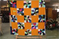 Double Knit Tacked Quilt 68x70