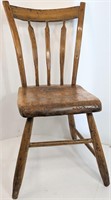 1800s Rustic Farmhouse Chair