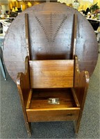 Antique Combination Table -Chair