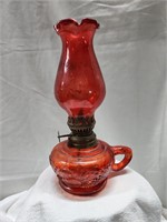 Vintage Finger Hole Fruit Oil Lamp