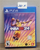 PS4 NBA 2K24 KOBE BRYANT EDITION VIDEO GAME