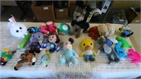 Assorted Stuffed Animals & Characters