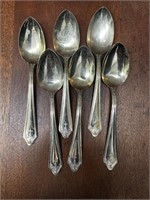 Lot of Sterling and Plated Spoons *see desc