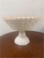Vintage Milk Glass Centerpiece Bowl