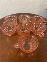S/7 Jeanette Glass Windsor Cups