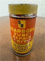 Vintage Dearborn Tube Repair Advertising Tin