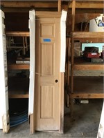 OAK INTERIOR DOOR 1-6 LH W SPLIT JAM, CASING