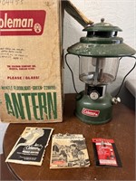 Vintage Coleman Mantle Floodlight Lantern