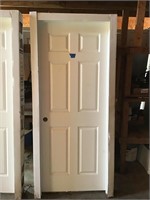 INTERIOR DOOR 2-8 RH SOLID CORE DOOR, SPLIT JAM,