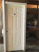 INTERIOR DOOR 2-8 RH SOLID CORE DOOR, SPLIT JAM,