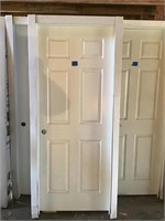 INTERIOR DOOR 2-8 RH SOLID CORE DOOR, SPLIT JAM,