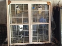 2 DOUBLE PANE WINDOWS 6 ft x 6 ft