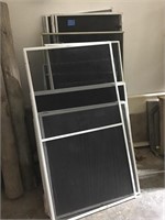 ASSORTMENT OF WINDOW SCREENS