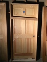 INTERIOR PINE WOOD DOOR 3-0 LH PANELED DOOR,