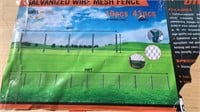 300ft Galvanized Wire Mesh Fence Kit