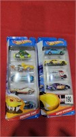 2 new sealed 5 packs of hotwheels