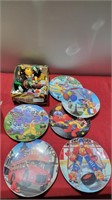 McDonald's plates and toys