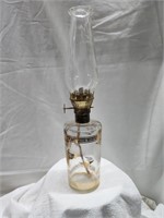 Vintage Colonial Eagles Mini Oil Lamp