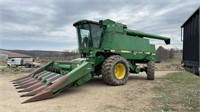 JD 9600 Combine 4x4-Heads sold separately