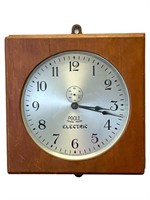 Poole Electric Wall Clock