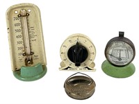 Vintage Thermometers & Timer