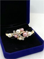 Beautiful Pearl Wedding Bracelet