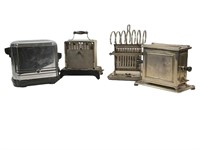 4 Antique Toasters