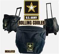 US Army Insulated Rolling Cooler