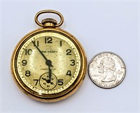 Antique New Haven Gold Tone Pocketwatch