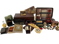 Vintage Travel Kit, Perfumes, Trinkets & More!